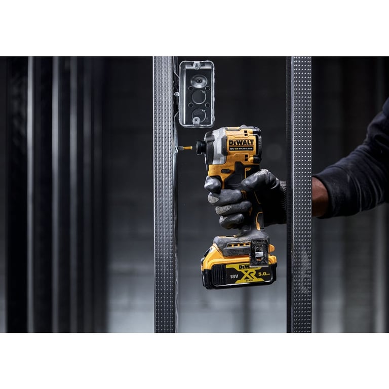 DeWALT DCF850N-XJ wkrętak zasilany/zakrętark udarowy 3250 RPM Czarny, Żółty