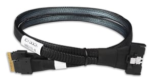 Icy Dock MB310L-B SAS-kabel 0,5 m Svart
