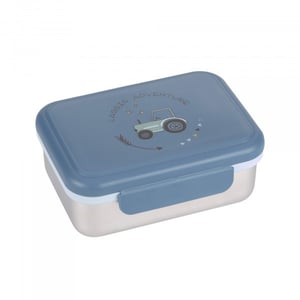 Lässig 1210029496 Lebensmittelbehälter Wickeldecke Blau, Grau 1 Stk.