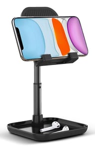 Techly I-SMART-STAND13 Halterung Passive Halterung Handy/Smartphone, Tablet/UMPC Schwarz