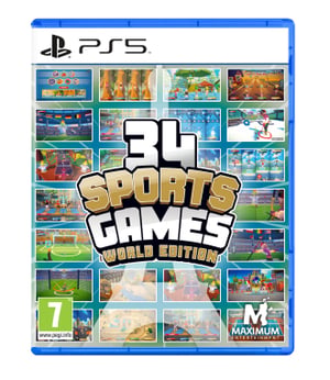 Nordic Game Supply 34 Sports Games - World Edition Standardowy Niemiecki, Angielski, Hiszpański, Francuska, Japońska, Portugalski PlayStation 5