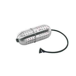 GEFU GUSTO Infuser, Silicone and Stainless Steel, Herbs/Spices