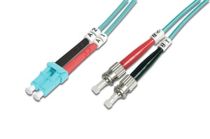 Digitus Multimode-OM-3-Glasfaser-Patchkabel, LC/ST
