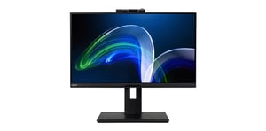 Acer B8 B248Y E monitor komputerowy 61 cm (24") 1920 x 1080 px Full HD LCD Czarny