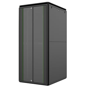 Lanview RDL36U81BL 36U-Rack, freistehendes Rack, schwarz