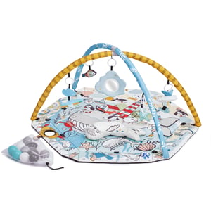 Kinderkraft SMARTPLAY Multicolored Fabric Play Mat for Infants