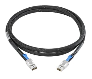 HPE Aruba Networking 3800/3810M 1 m staplingskabel, grå