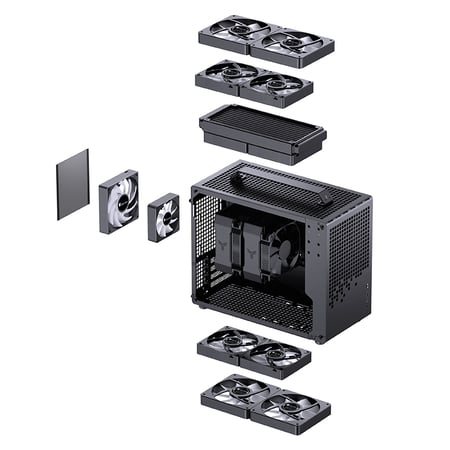Jonsbo Z20 Black Mini Tower Czarny