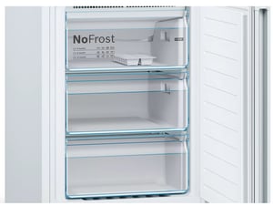 Bosch Serie 4 KGN36VWED lodówko-zamrażarka Wolnostojący 326 l Biały