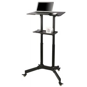 Techly ICA-TB-TPM-1BK stojak na laptop Podstawka na notebooka Czarny