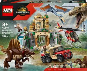 LEGO Jurassic World: Luftuppdrag med kecalkoatl och spinosaurus