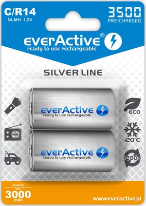 Everactive EVHRL14-3500 bateria do użytku domowego Bateria do ponownego naładowania C Niklowo-metalowo-wodorkowa (NiMH)