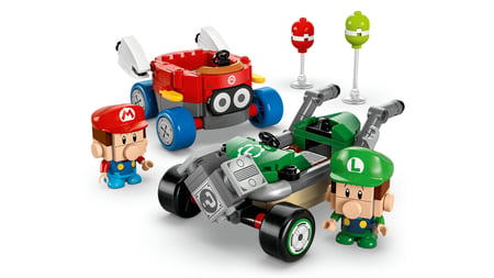 LEGO Super Mario Mario Kart™ – Baby Mario kontra Baby Luigi