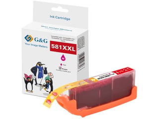 G&G 15843 nabój z tuszem 1 szt. Zamiennik Ekstra (Super) Wysoka wydajność Purpurowy