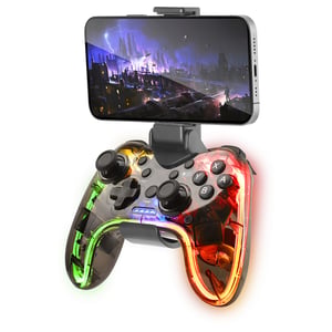 Mars Gaming MGPBT spelkontroll, svart, Bluetooth/USB-gamepad, analog/digital, PlayStation 3