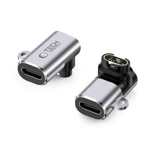 Tech-Protect 5906302368709 przejściówka do kabli Lightning USB-C Szary