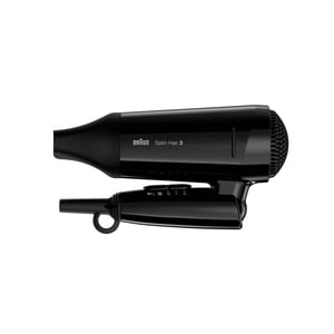 Braun Satin Hair 3 Style&Go hårtork 1600 W Svart