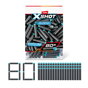 XSHOT 36589 tillbehör/förbrukningsmaterial till leksaksvapen Komplettering