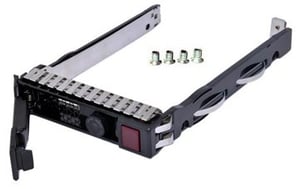 HP 651687-001 2.5" Drive Bay Panel, Black Bezel