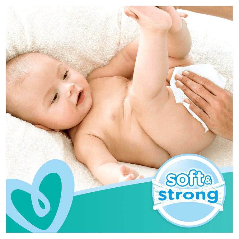Pampers Fresh Clean 81688030 wilgotna chusteczka dla dzieci 52 szt.