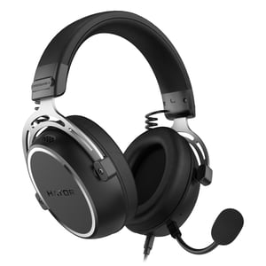 HATOR HYPERGANG 3 Hi-Res Kopfhörer-Set, kabelgebunden, Kopfbügel, Gaming, USB Typ C / USB Typ A, schwarz