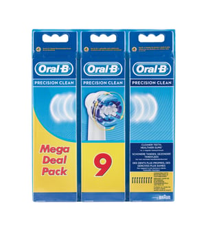 Oral-B Precision Clean 9 szt. Wielobarwny