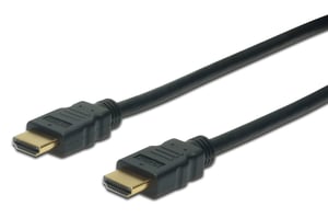ASSMANN Electronic 1 m HDMI-Kabel, HDMI Typ A (Standard), schwarz