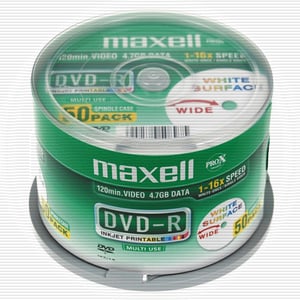 Maxell DVD-R 4,7 GB 50 st.