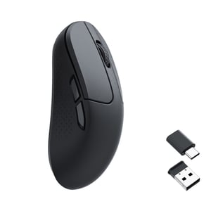Keychron M3 Mini myszka Uniwersalne Po prawej stronie RF Wireless + Bluetooth + USB Type-C Optyczny 26000 DPI