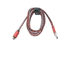 Platinet PUCLC1R kabel USB 1 m USB A Micro-USB A Czerwony