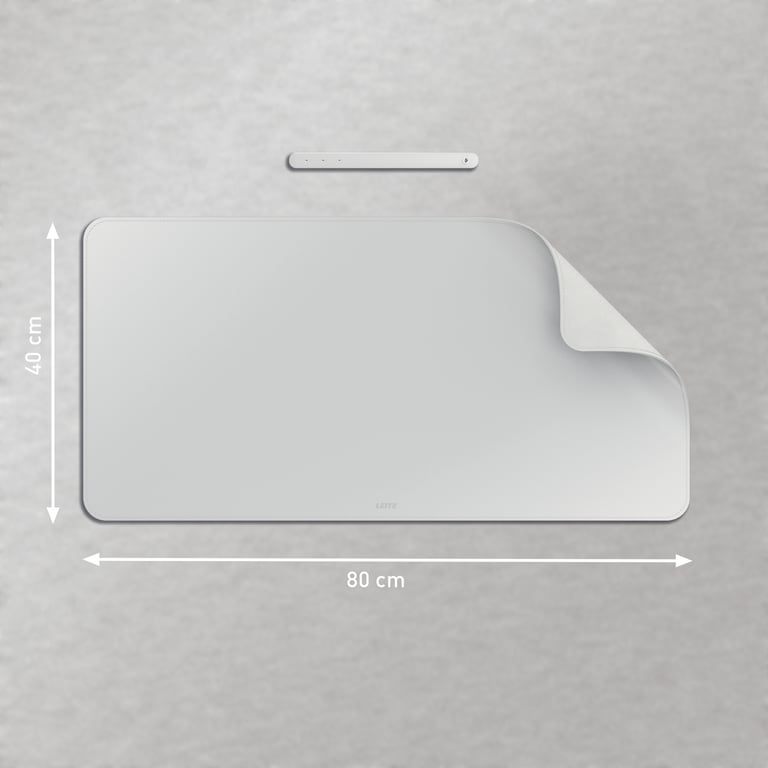Leitz 53820085 podkładka na biurko Polichlorek winylu (PVC) Szary