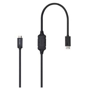 Belkin F2CD001B06-E 1.8 m DisplayPort to HDMI Cable Adapter, Black