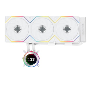Lian Li GA II Hydroshift II LCD-C 360TL Procesor Chłodnica cieczy all-in-one 12 cm Biały 1 szt.