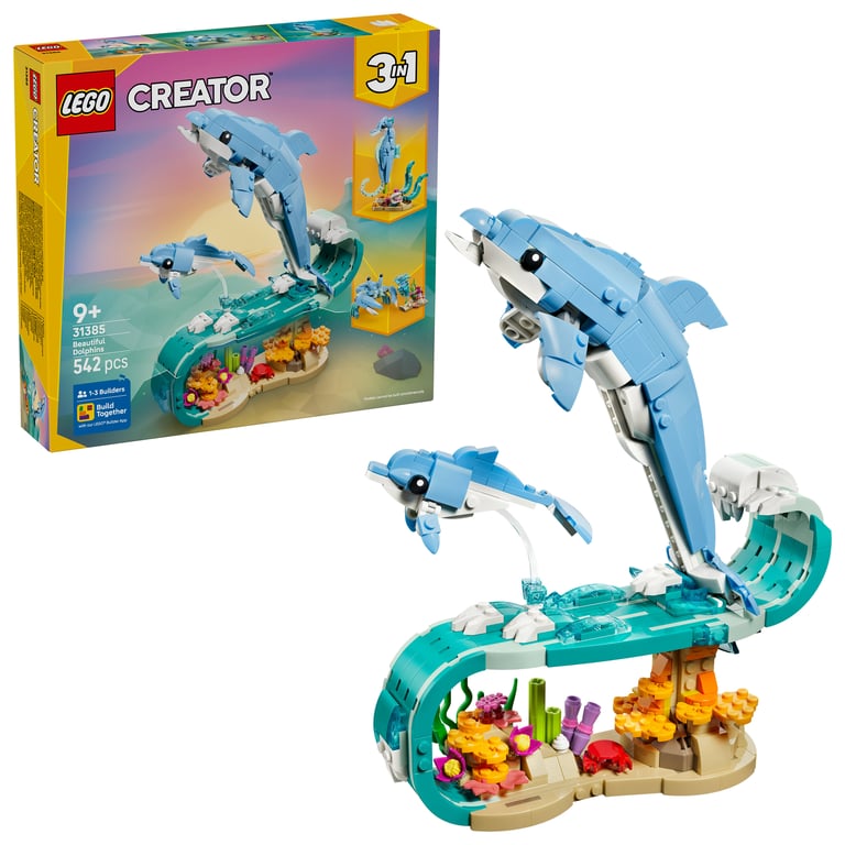 LEGO Creator Zwierzęta morskie: piękny delfin