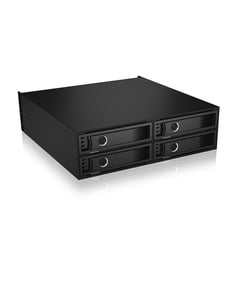 ICY BOX IB-2242U2K 13.3 cm (5.25") Storage Drive Tray, Black