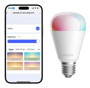 Aqara LED-lampa T2 Smarta glödlampor Bluetooth/Zigbee 10,5 W