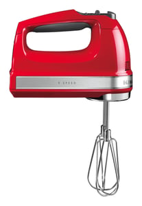 KitchenAid 5KHM9212EER Handmixer 85 W Röd, Silver
