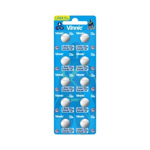 Vinnic L1154F Battery for Home Use Single-Use LR44 Alkaline Battery