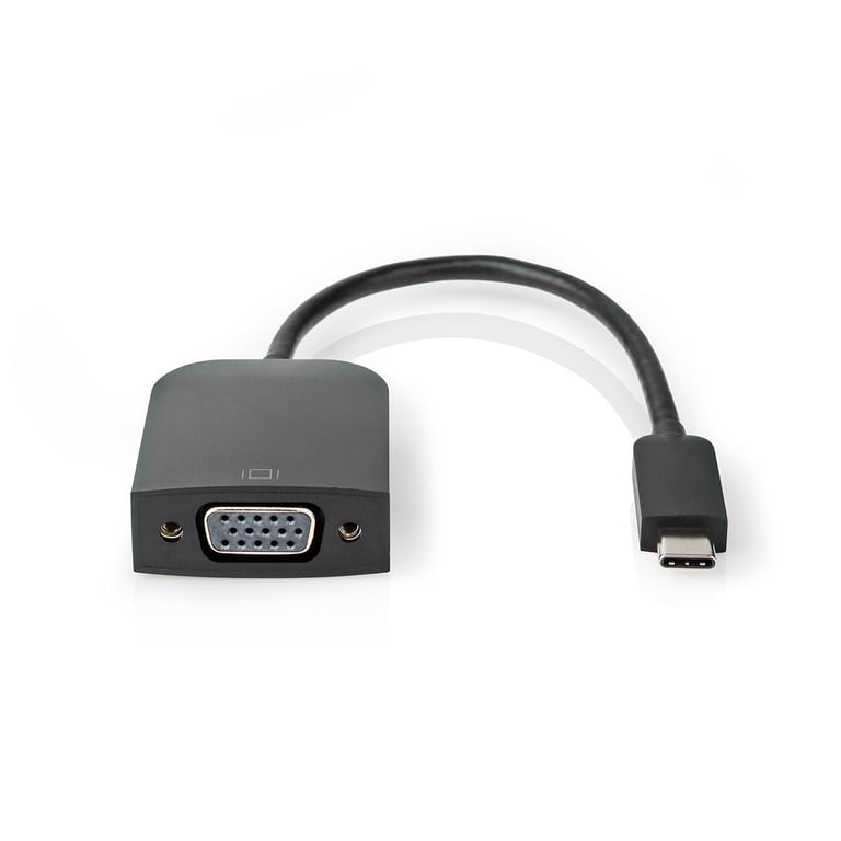 Nedis CCGP64852BK02 zewnętrzna karta graficzna usb 1920 x 1200 px Czarny