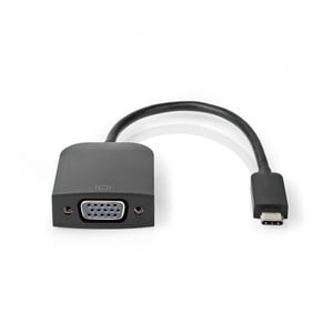 Nedis CCGP64852BK02 zewnętrzna karta graficzna usb 1920 x 1200 px Czarny