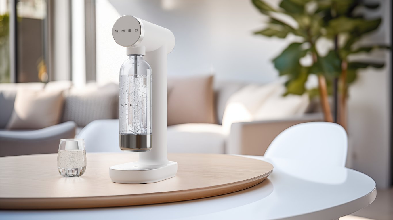 Smeg SKC01WHM saturator Plastik Biały