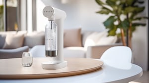 Smeg SKC01WHM saturator Plastik Biały