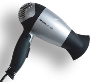Orava HD-400/S Haartrockner 1200 W Schwarz, Silber