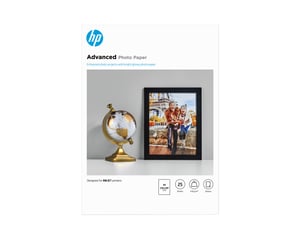 HP Advanced Photo Paper, Glossy, 250 g/m², A4 (210 × 297 mm), 25 sheets