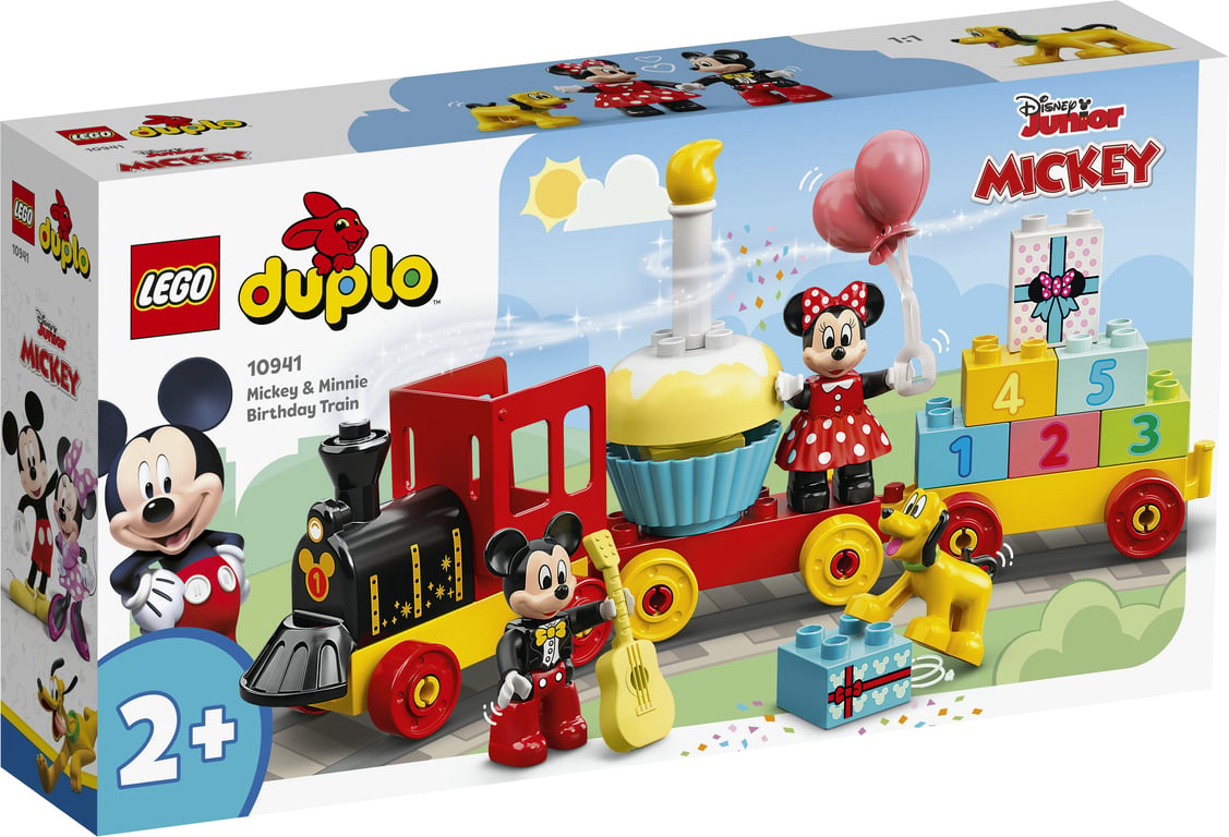 LEGO DUPLO Disney Urodzinowy pociąg myszek Miki i Minnie