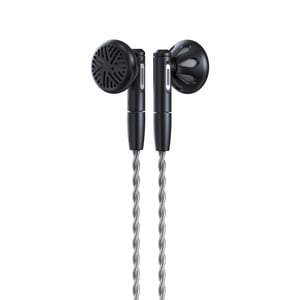 FiiO FF5 Wired In-Ear Headphones for Music, Black