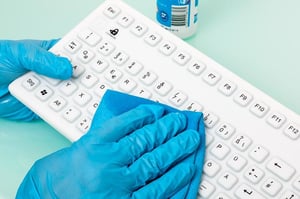 GETT TKG-086-IP68-WHITE klawiatura USB QWERTZ Biały