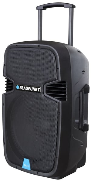 Blaupunkt PA15 przenośny system stereo Cyfrowy FM Czarny, Niebieski Odtwarzacz mp3