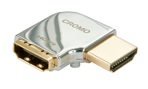 Lindy 41507 HDMI Cable Adapter, Chrome