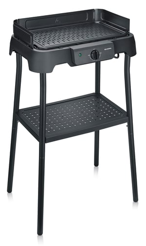 Severin PG 8596 grill Gril Blad Prąd elektryczny Czarny 2000 W